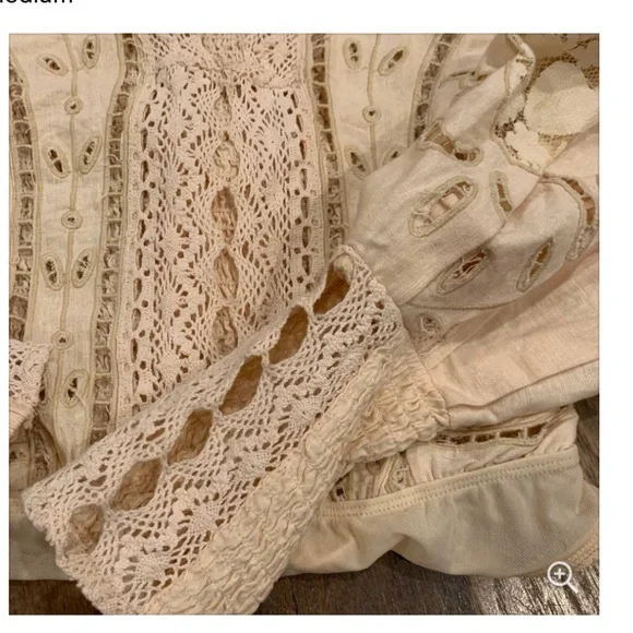 Free People Intimately Regina Eyelet Bodysuit - Picture 5 of 7